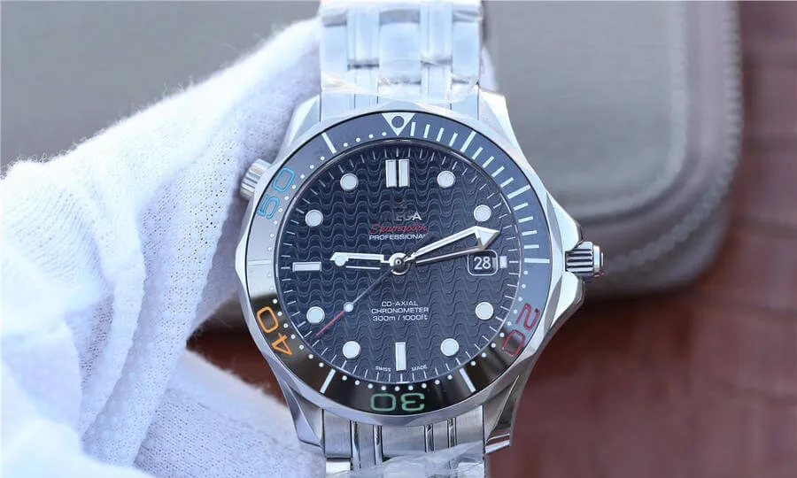 Omega Seamaster Diver 300M 522.30.41.20.01.001 V6 Factory z1:1 Best Edition Replica Watch Stainless Steel Strap